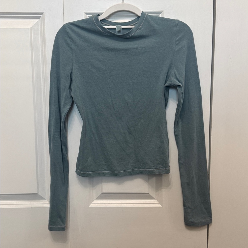 Skims Cotton Long Sleeve Kyanite